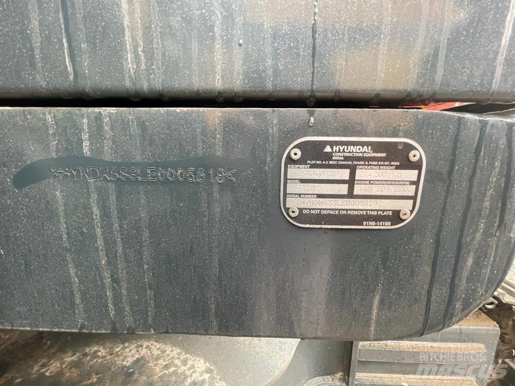 Hyundai R210 Escavadeiras de esteiras