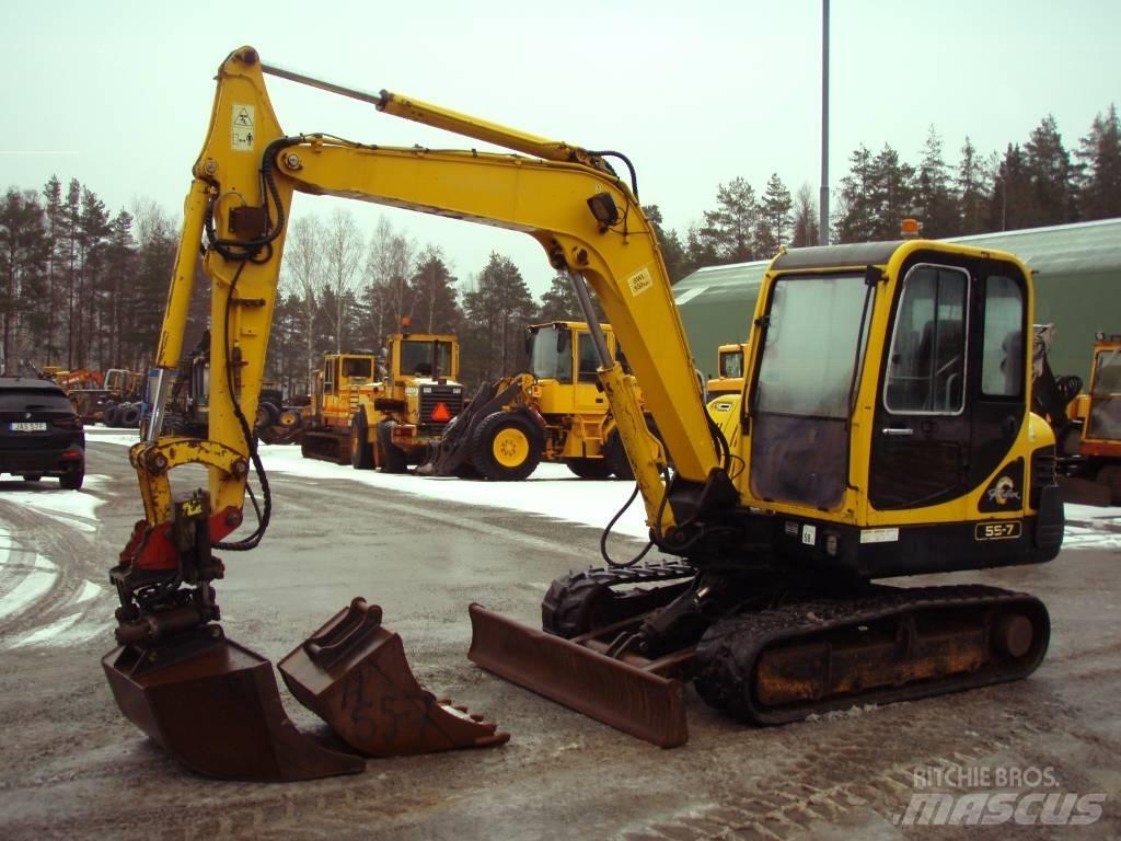 Hyundai Robex 55-7 Miniescavadeiras