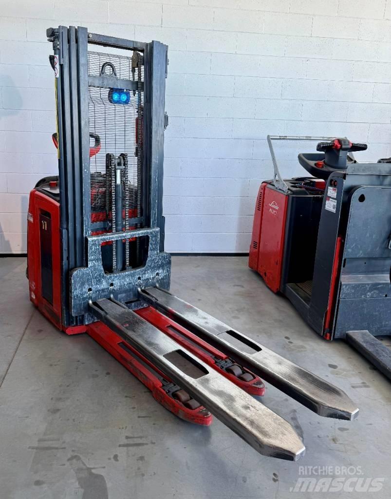 Linde L16APi/1173 Empilhador para operador externo