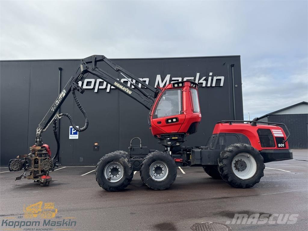 Komatsu 931 Processadores florestais