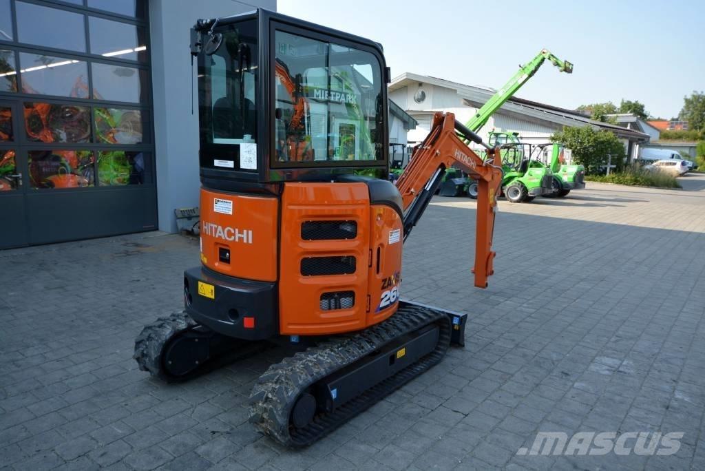 Hitachi ZX 26 U-6 Miniescavadeiras