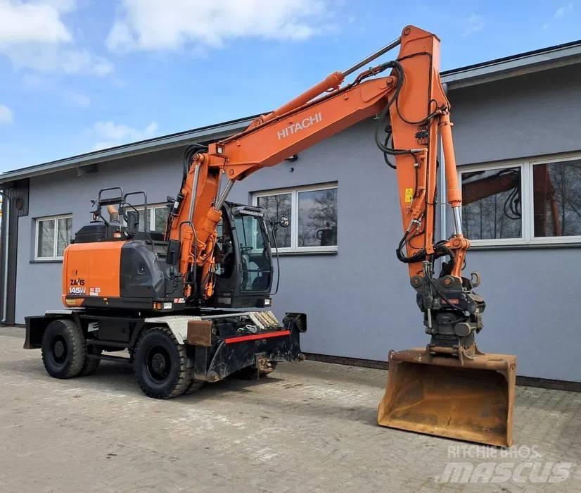 Hitachi ZX 145 W-6 Escavadoras de rodas
