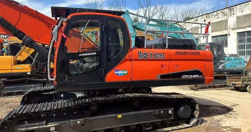 Doosan DX340 Escavadeiras de esteiras