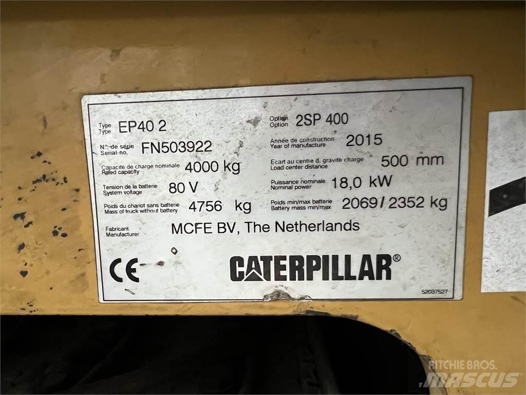 CAT erpillar EP40 Empilhadores eléctricos