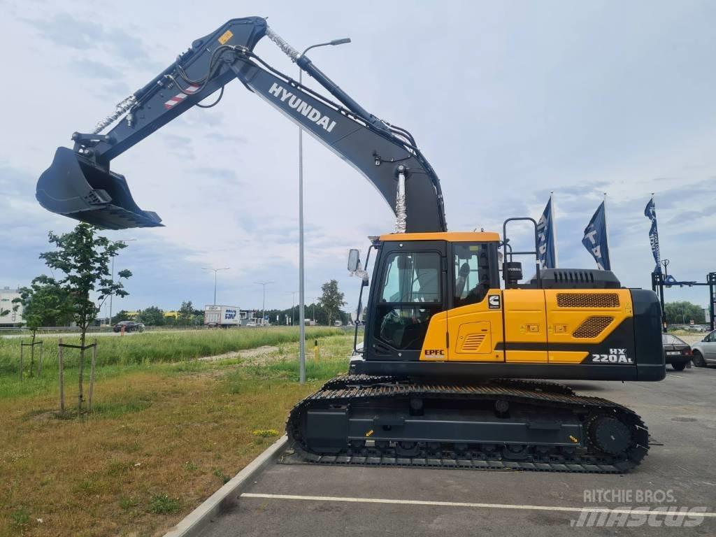 Hyundai HX220AL Escavadeiras de esteiras