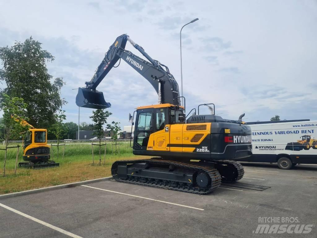 Hyundai HX220AL Escavadeiras de esteiras