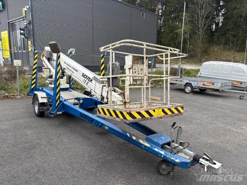 Dexter 15 Z Plataformas aéreas montadas em atrelados