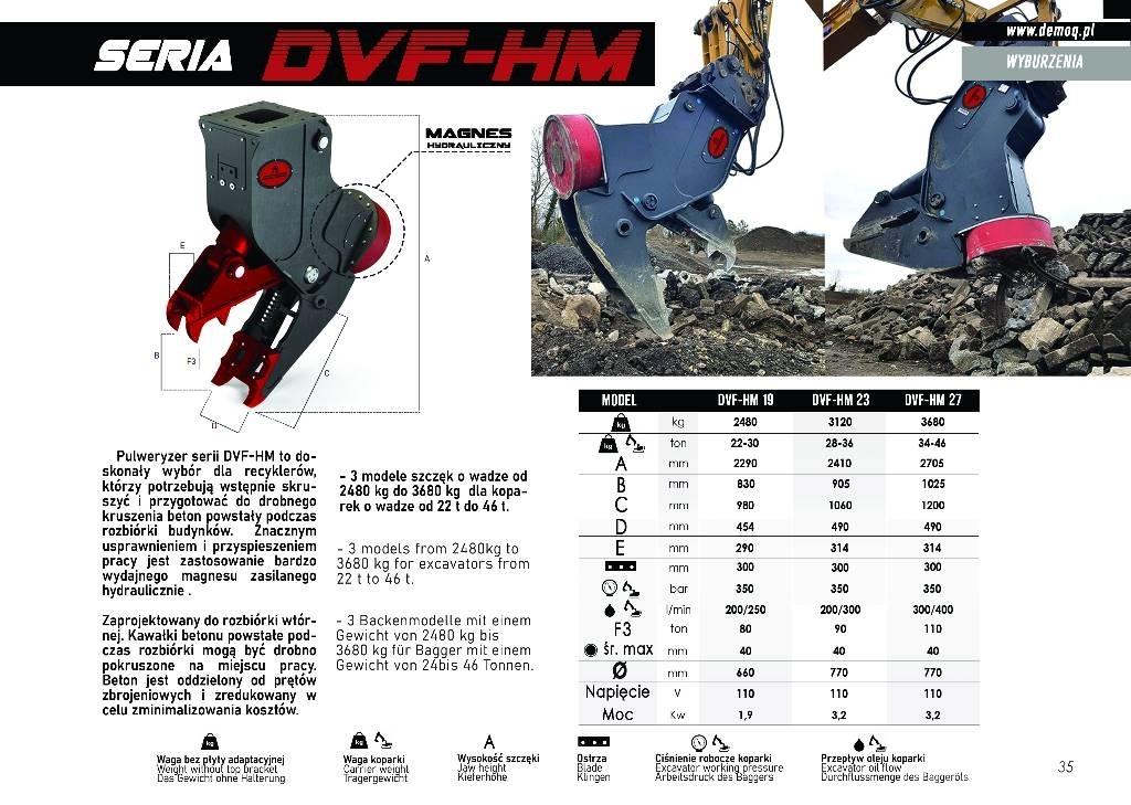  DEMOQ DVF23-HM Trituradores