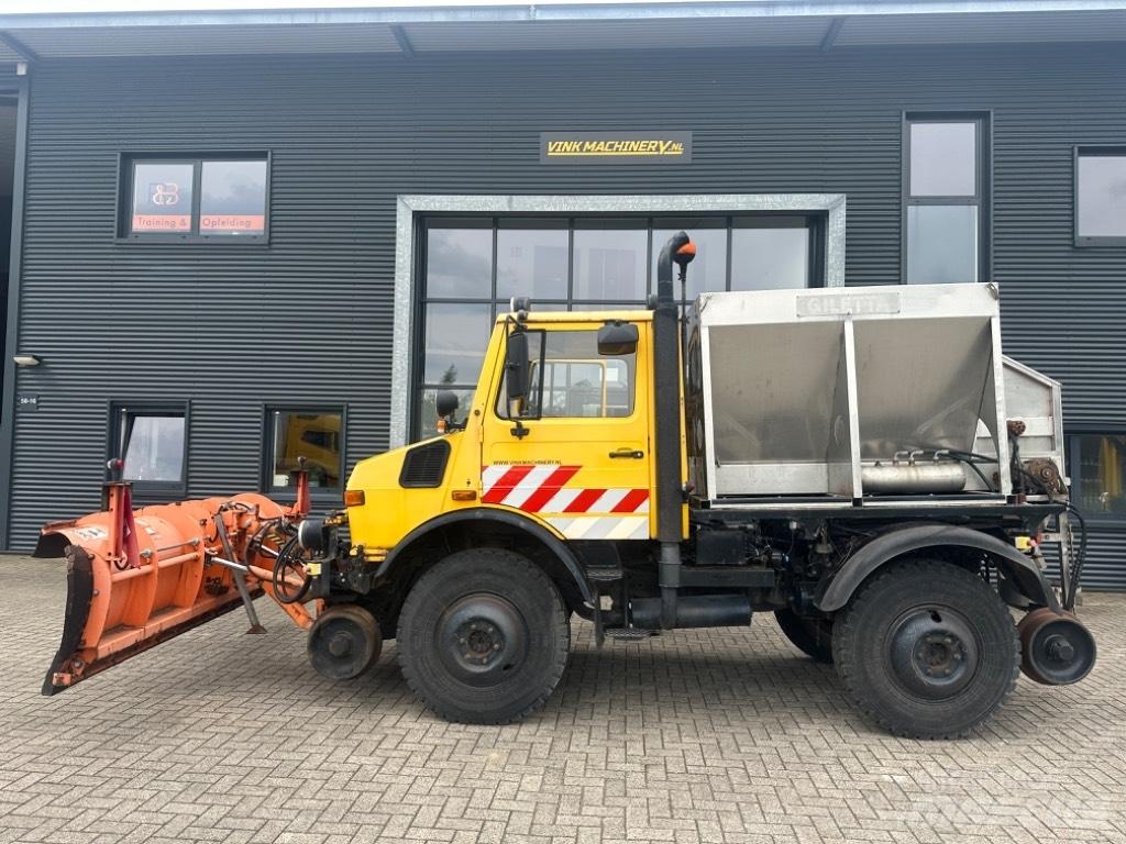 Unimog U1400 Rail Espalhadores de areia e sal