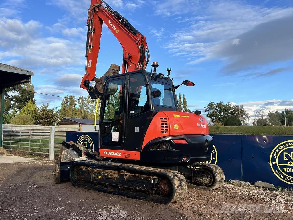 Kubota KX080-4a2 Escavadoras especiais