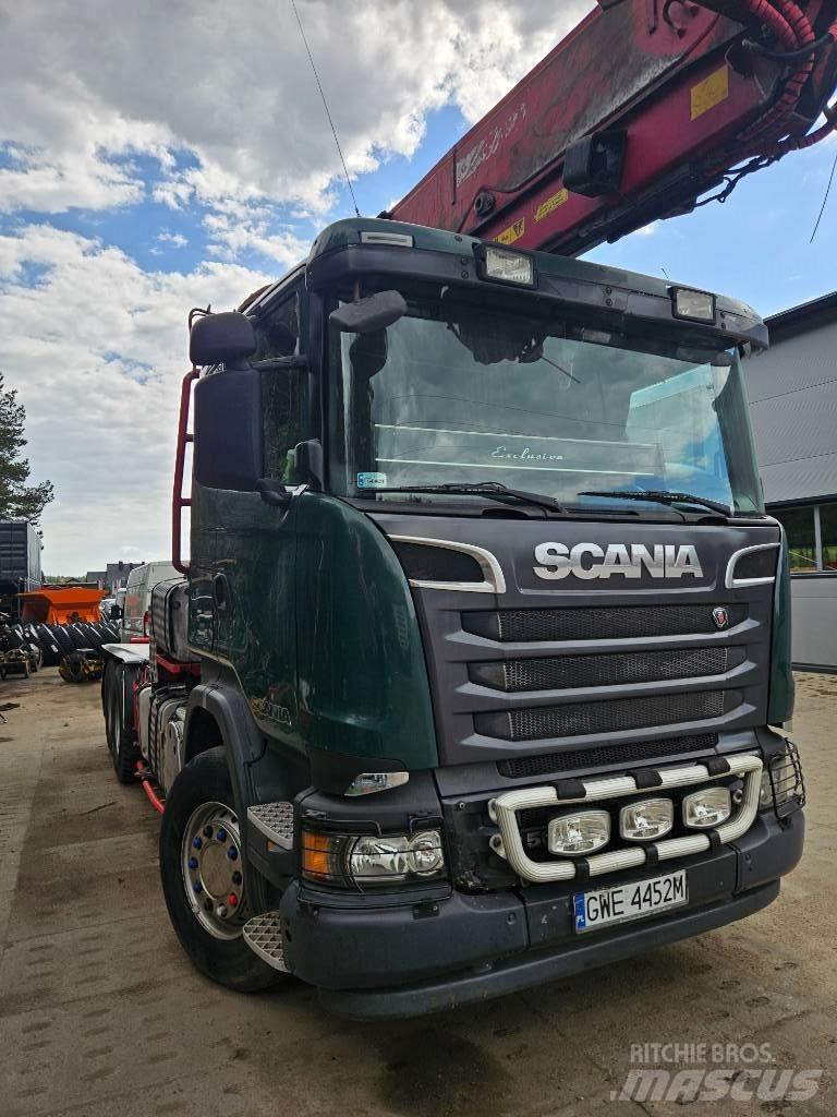 Scania R 560 Caminhões de transporte de troncos