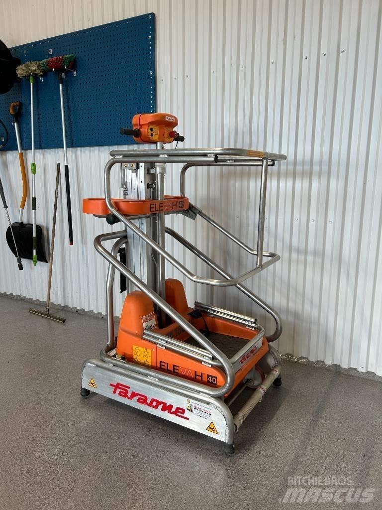 ELEVAH Faraone 40 Plataformas de Mastro Vertical