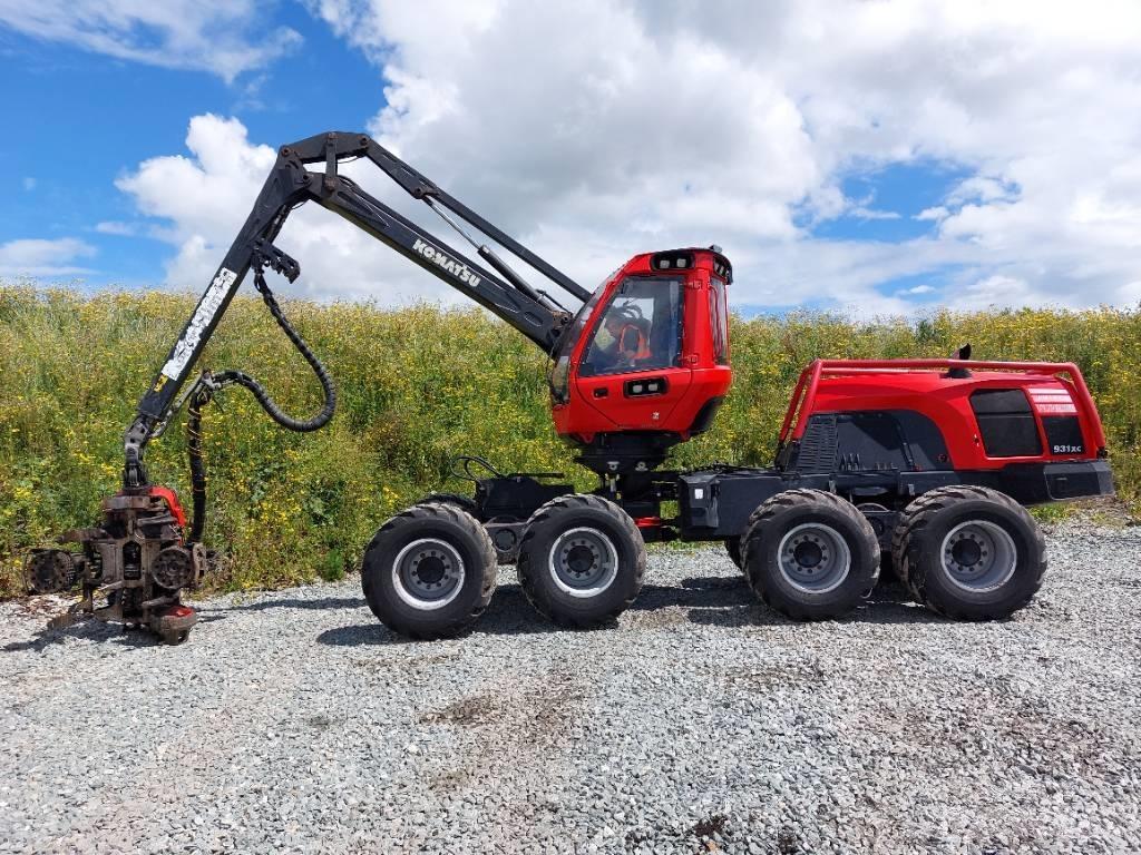Komatsu 931XC-1 Processadores florestais
