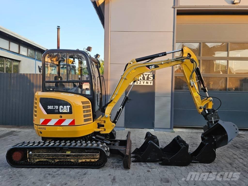 CAT 302.7 D CR Miniescavadeiras