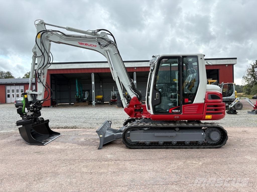 Takeuchi TB290 Escavadoras Midi 7t - 12t
