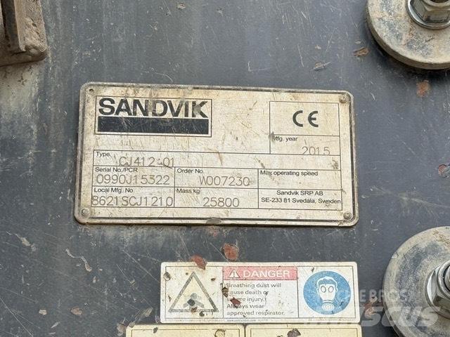 Sandvik CJ 412 Britadores móveis