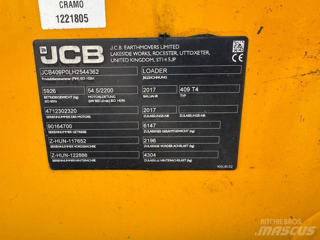 JCB 409 Carregadeiras de rodas