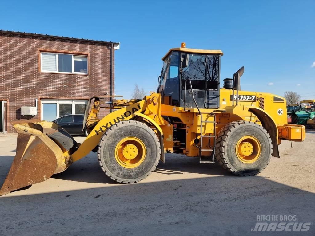 Hyundai HL 757-7 Carregadeiras de rodas