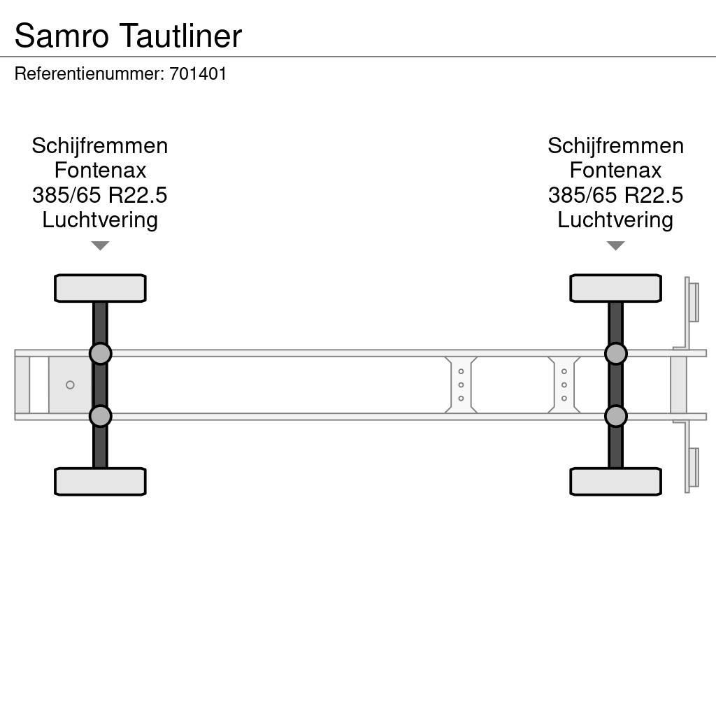 Samro Tautliner Semi Reboques Cortinas Laterais