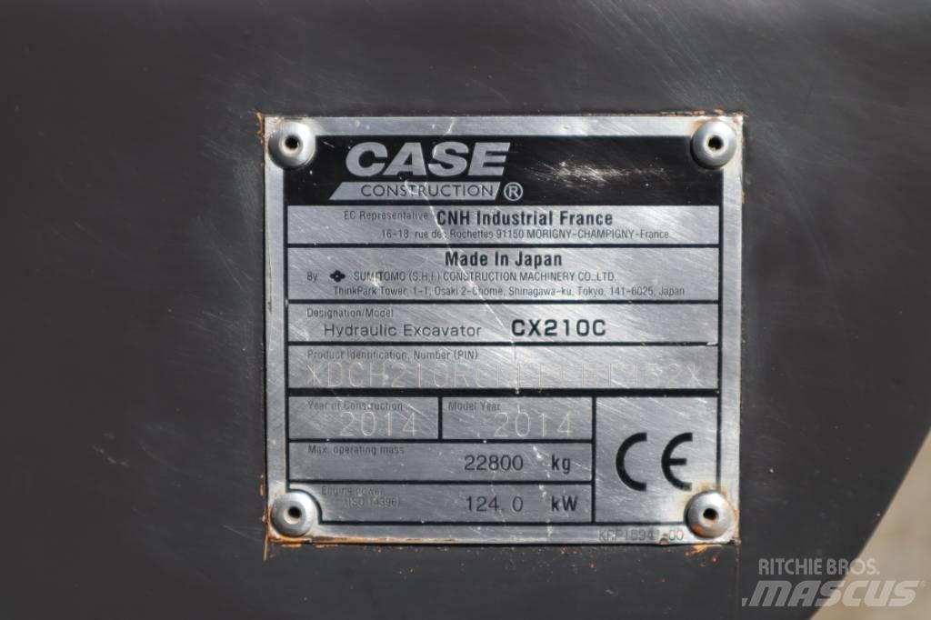 CASE CX210C Escavadeiras de esteiras