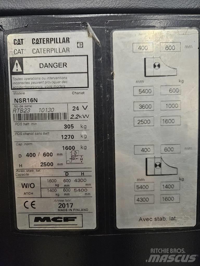 CAT NSR16N Self propelled stackers