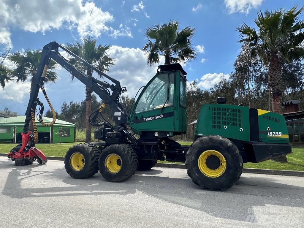 Timberjack 1070D Processadores florestais