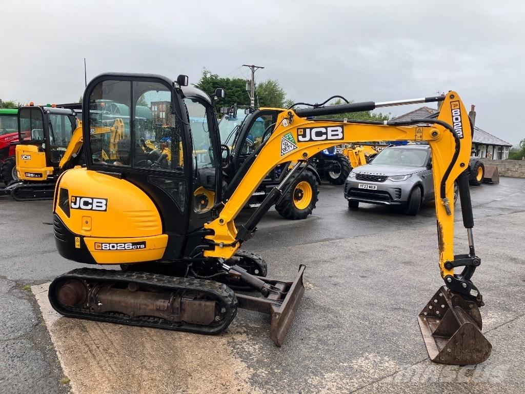 JCB 8026 CTS Miniescavadeiras