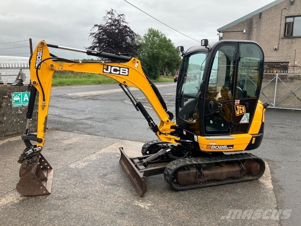 JCB 8026 CTS Miniescavadeiras
