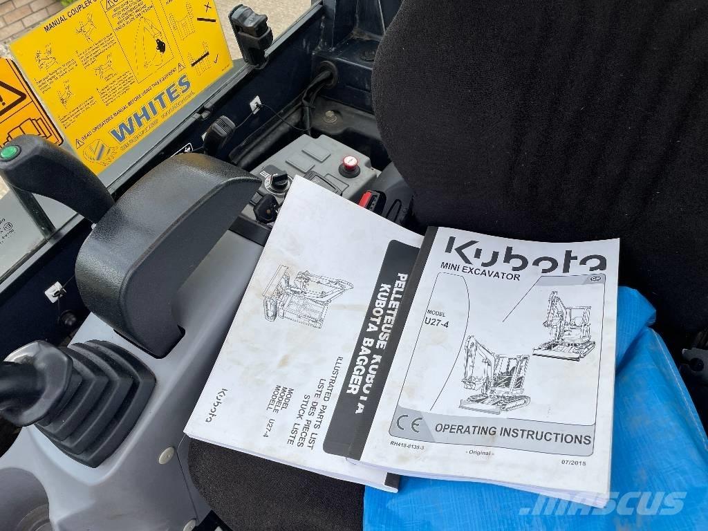 Kubota U 27-4 Miniescavadeiras