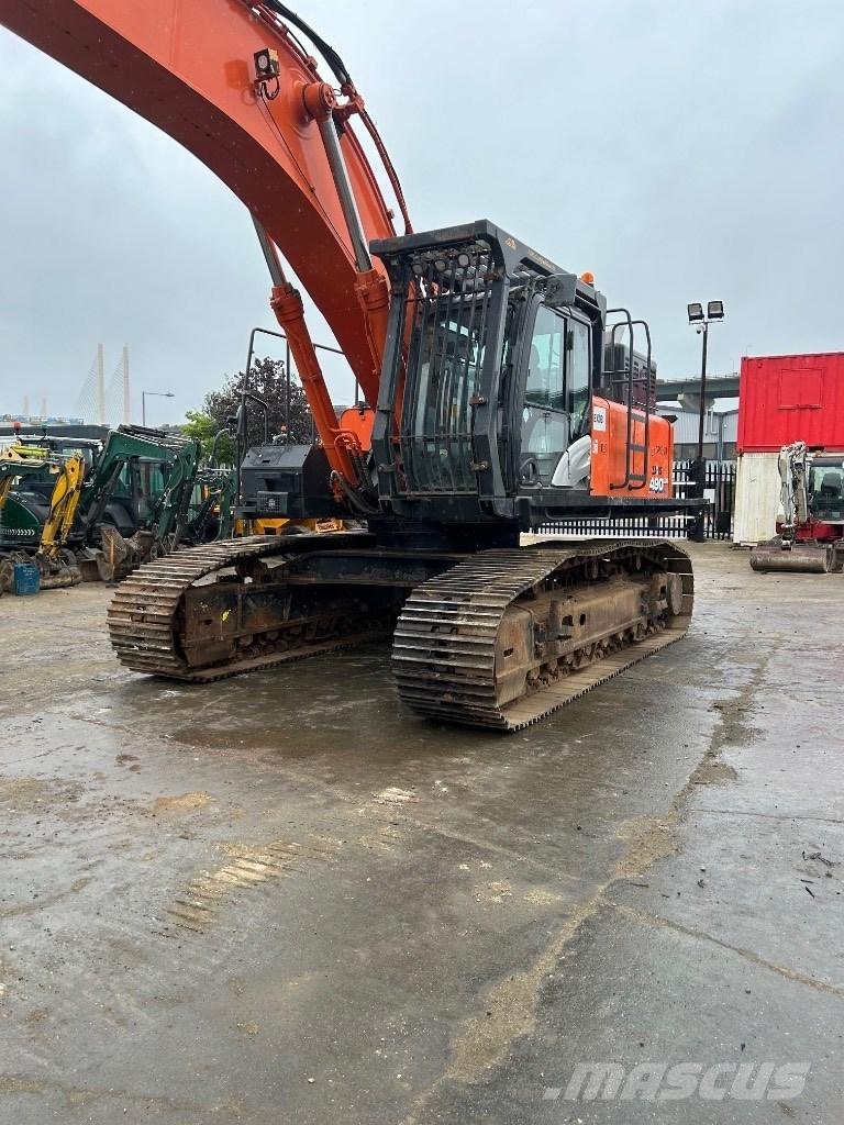 Hitachi 490 Escavadeiras de esteiras