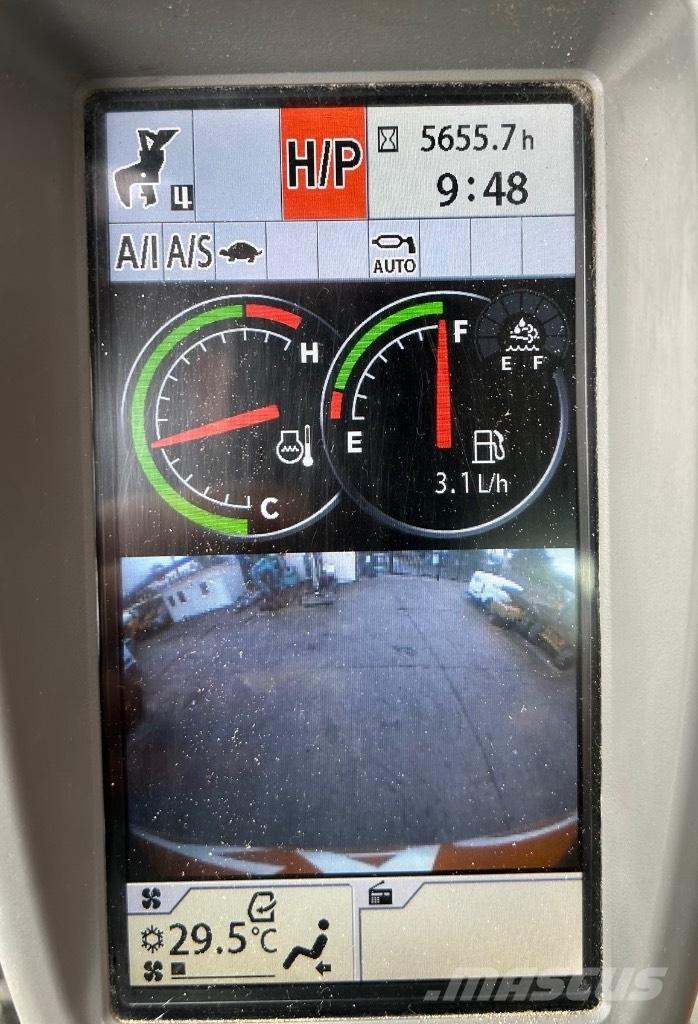 Hitachi 490 Escavadeiras de esteiras