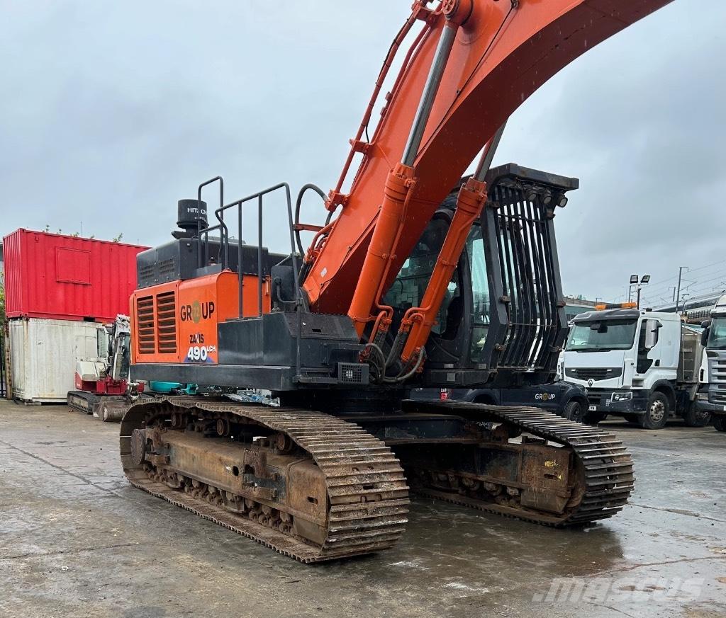 Hitachi 490 Escavadeiras de esteiras
