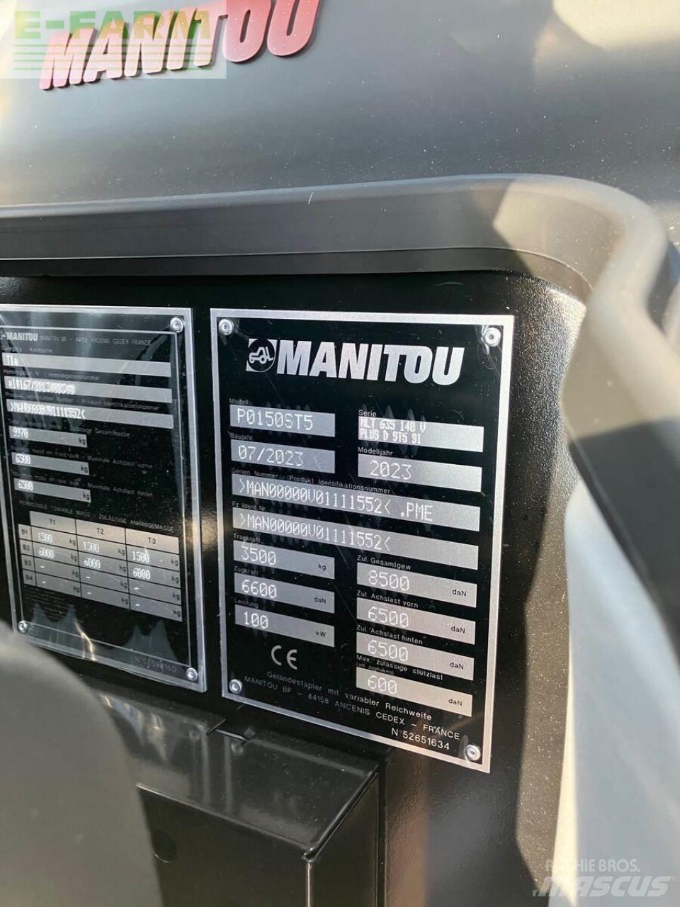 Manitou mlt635 Telescópicas para Agricultura