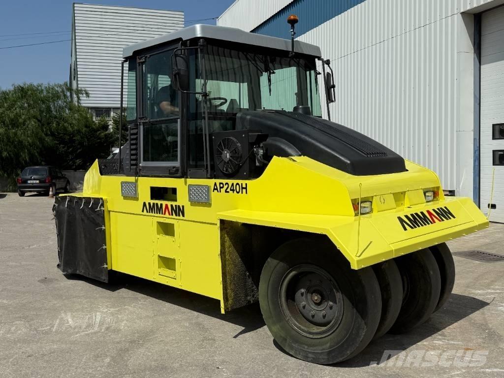 Ammann AP 240 H Cilindros Compactadores de pneus