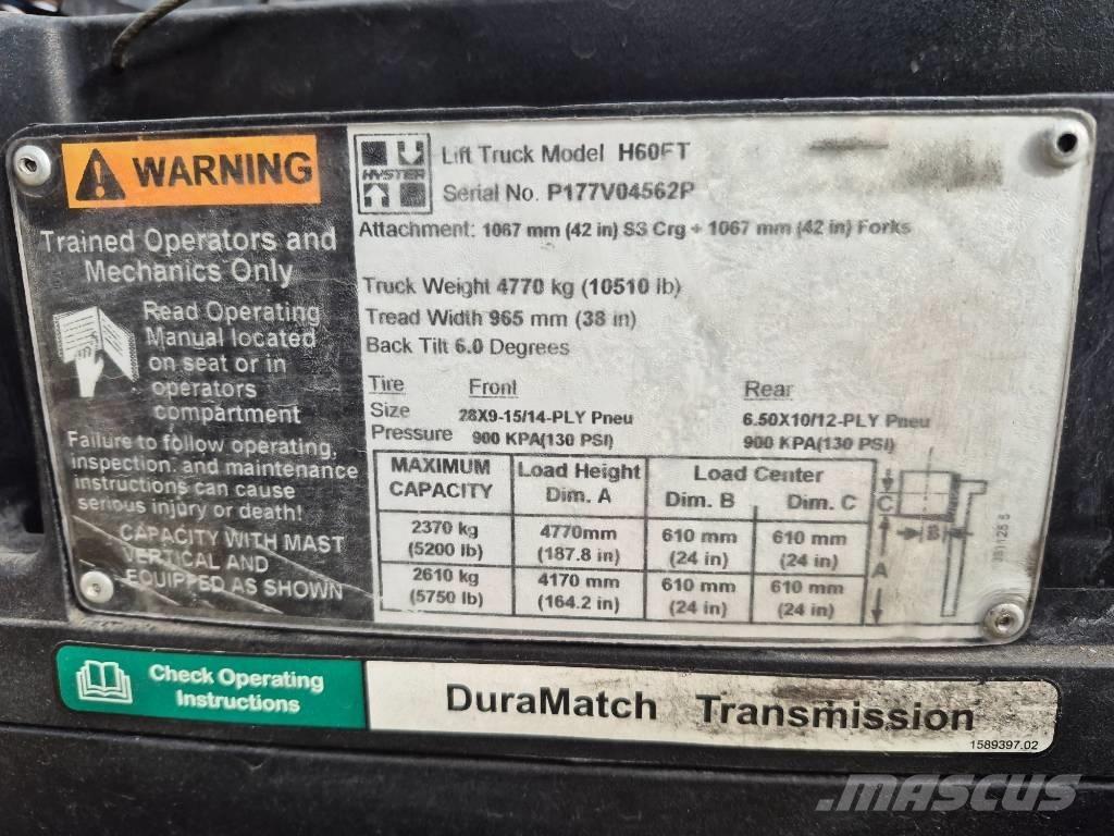 Hyster H 60 FT Empilhadores - Outros