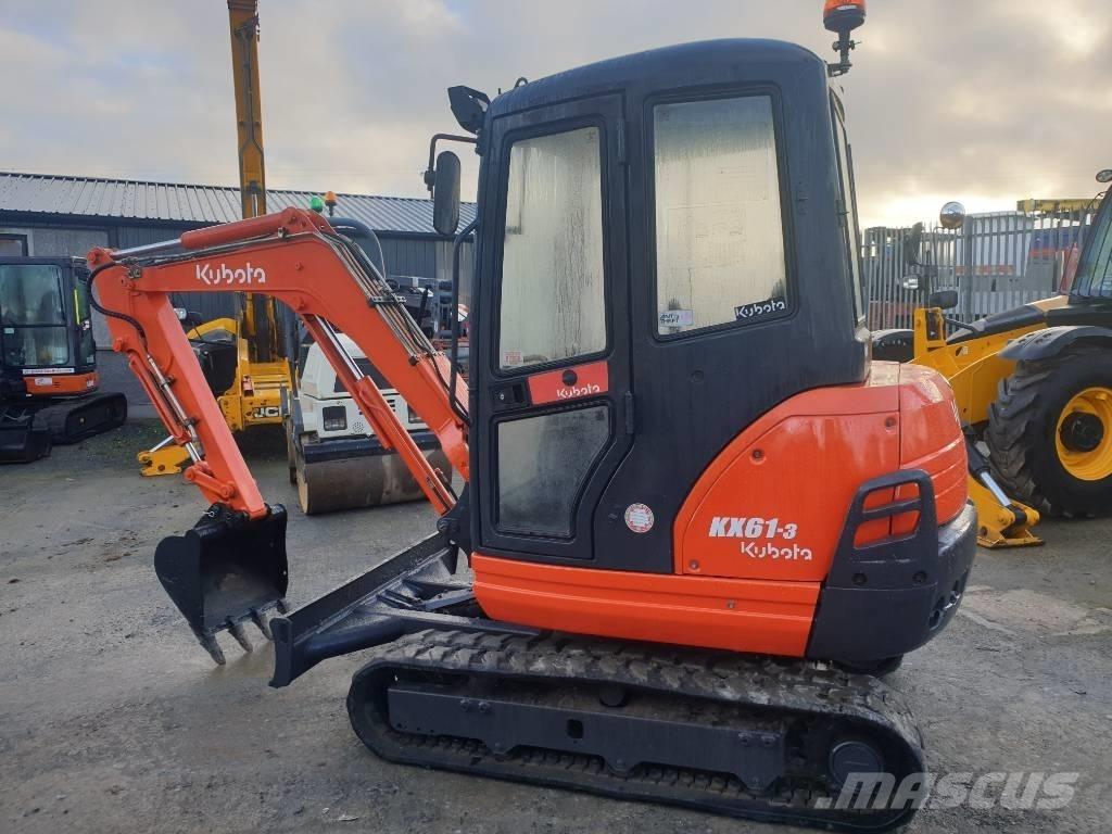 Kubota KX 61-3 Miniescavadeiras