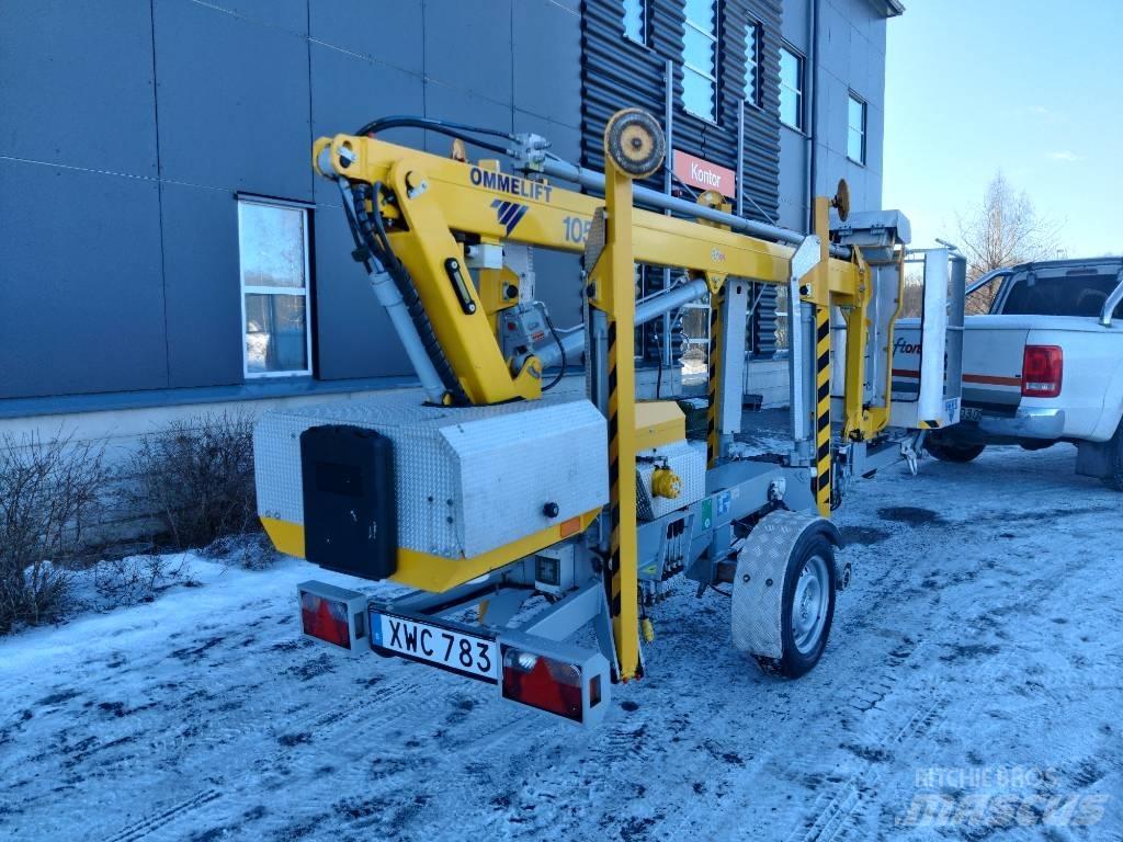 Omme 10,5E Skylift Plataformas aéreas montadas em atrelados