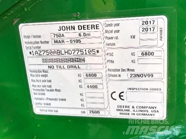 John Deere 750 A Perfuradoras