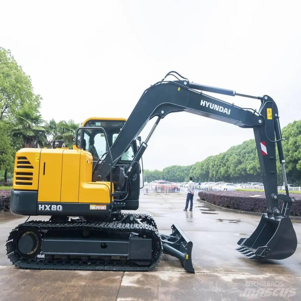 Hyundai HX80 Escavadeiras de esteiras