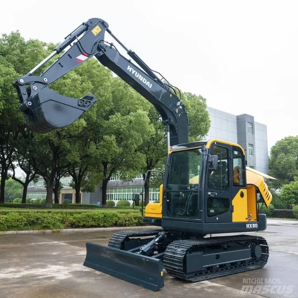 Hyundai HX80 Escavadeiras de esteiras