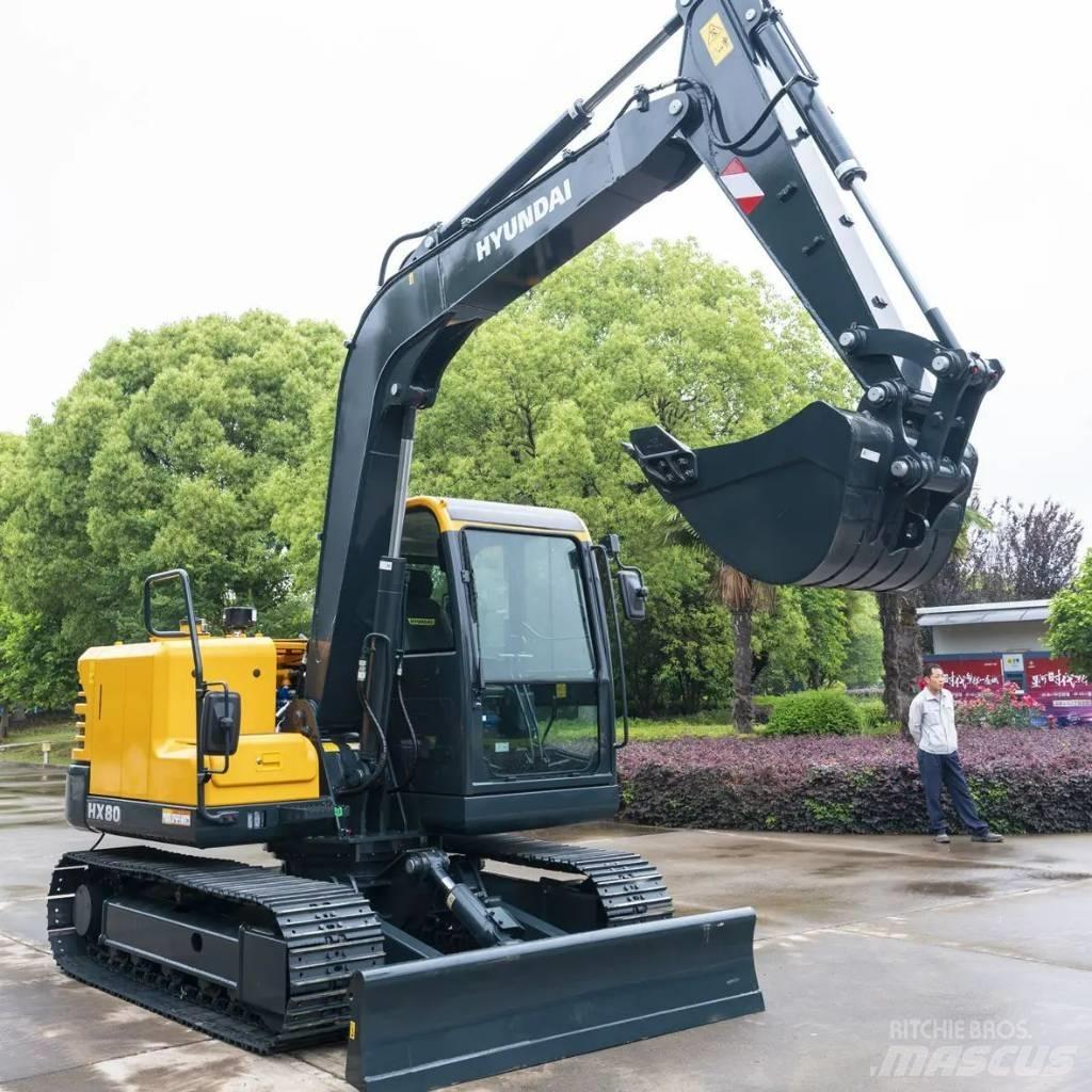 Hyundai HX80 Escavadeiras de esteiras
