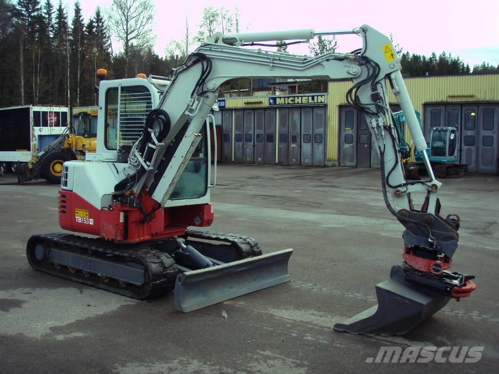 Takeuchi TB 153 FR Miniescavadeiras