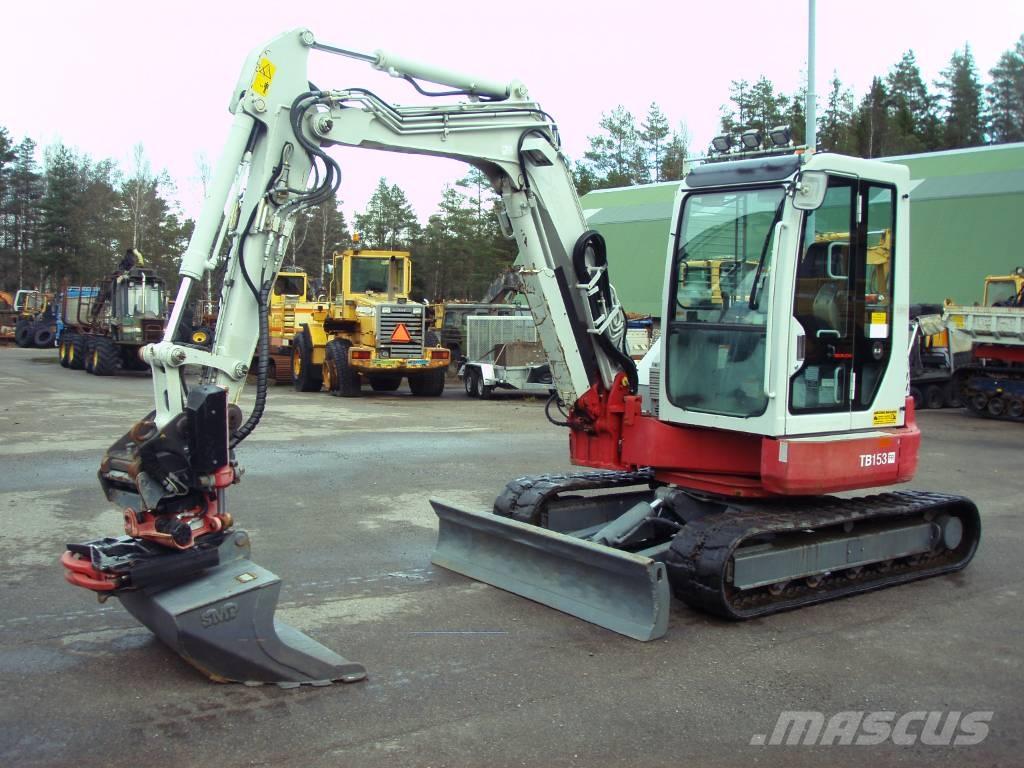 Takeuchi TB 153 FR Miniescavadeiras