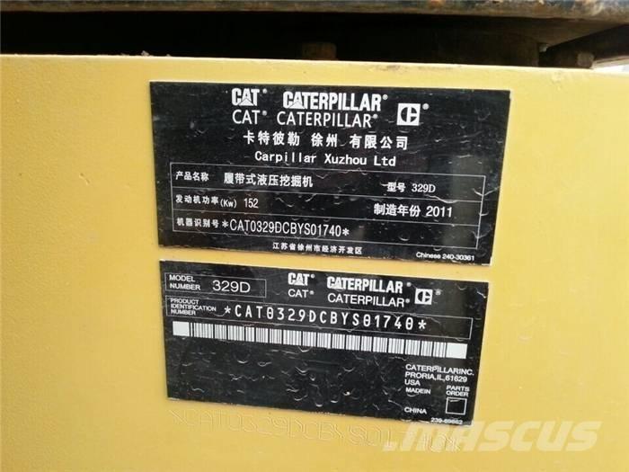 CAT 329 D L Escavadeiras de esteiras