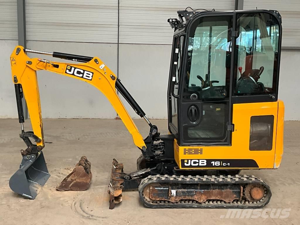 JCB 16 C-1 Miniescavadeiras
