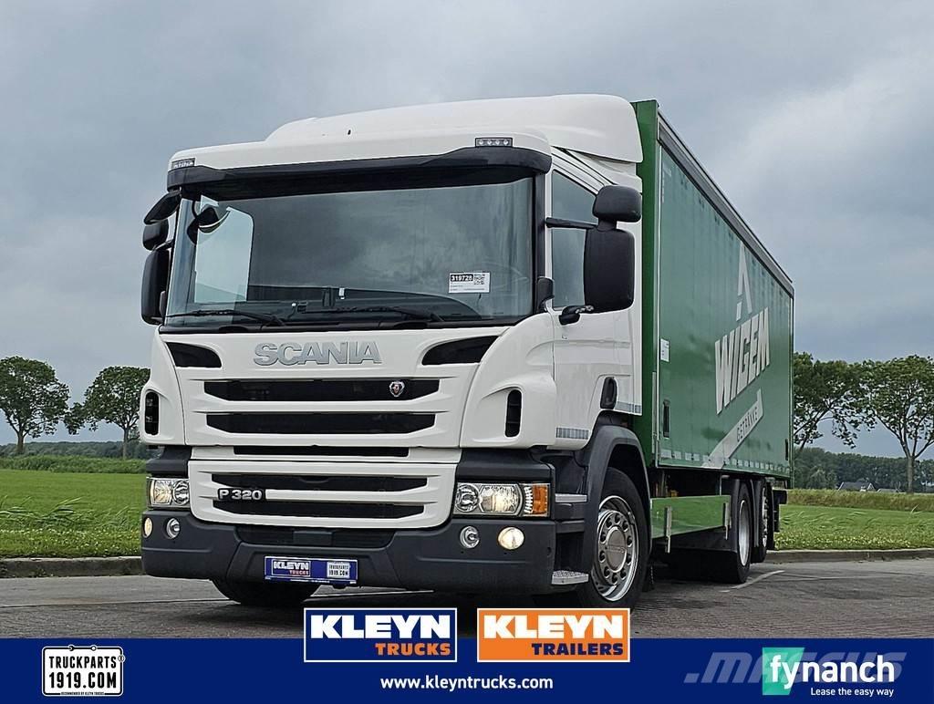 Scania P320 6x2*4 Camiões caixa cortinas laterais