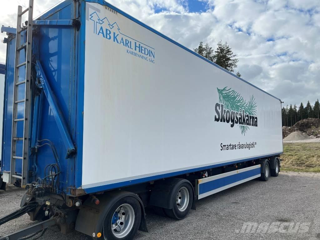  Eksjö  40ton Reboques transporte estilha madeira