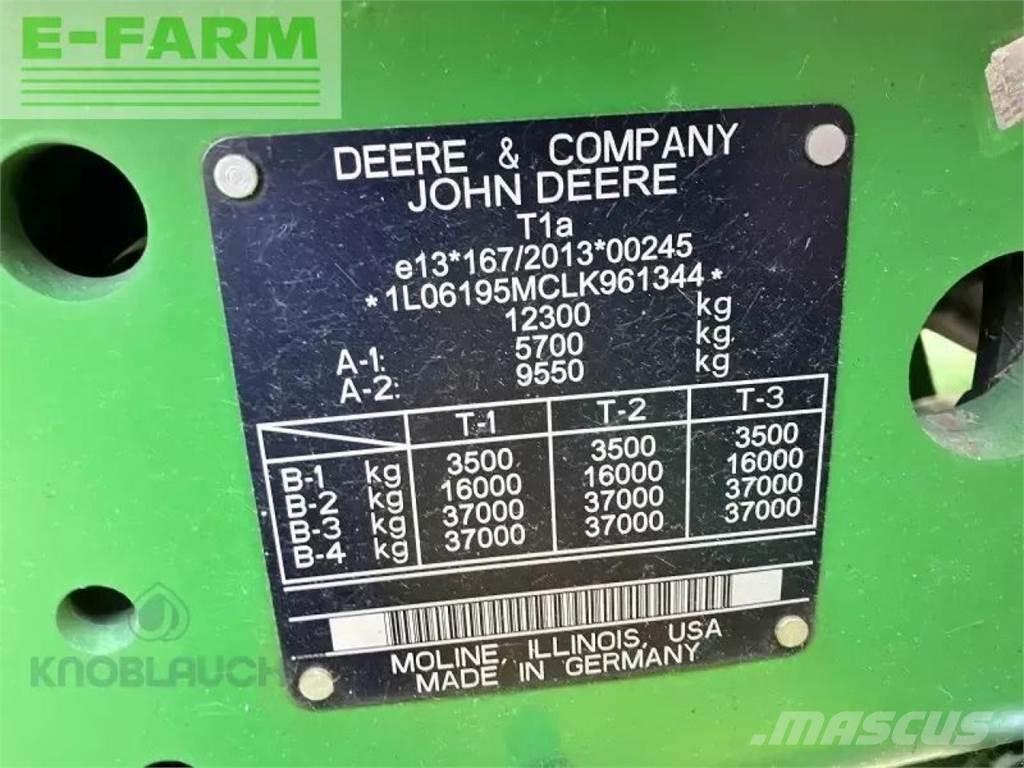 John Deere 6195m Tratores Agrícolas usados