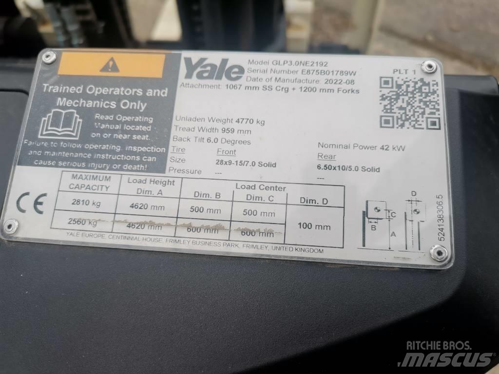 Yale GLP30 N Empilhadores a gás