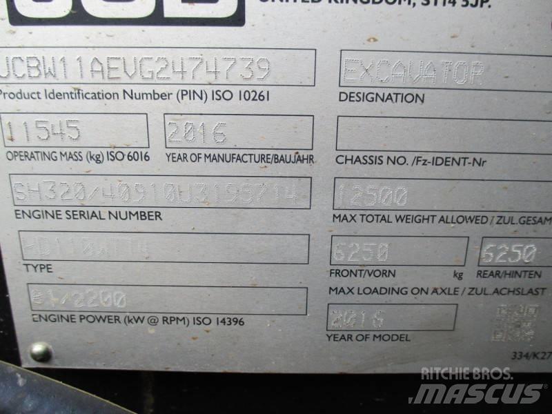 JCB HD110W Escavadoras de rodas